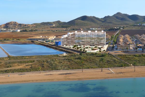Недвижимость в Испании, Новые квартиры на первой линии пляжа от застройщика в Ла Манга,Коста Калида,Испания